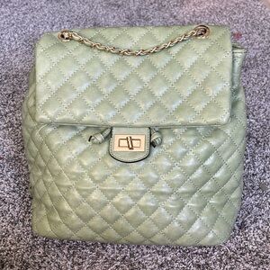 Vegan Leather Backpack